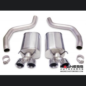 Chevrolet Corvette Exhaust System - Corsa Performance - C6 Z06 - Twin Pro Sport Series - Axle Back